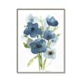Picture of Blue Poppies I  _GroupedProduct_Rectangle_Portrait_Canvas_Framed_