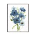 Picture of Blue Poppies I  _GroupedProduct_Rectangle_Portrait_Canvas_Framed_