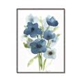 Picture of Blue Poppies I  _GroupedProduct_Rectangle_Portrait_Canvas_Framed_