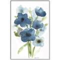 Picture of Blue Poppies I  _GroupedProduct_Rectangle_Portrait_Canvas_Framed_