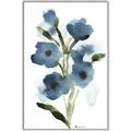 Picture of Blue Poppies II _GroupedProduct_Rectangle_Portrait_Canvas_Framed_