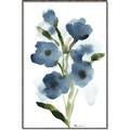 Picture of Blue Poppies II _GroupedProduct_Rectangle_Portrait_Canvas_Framed_