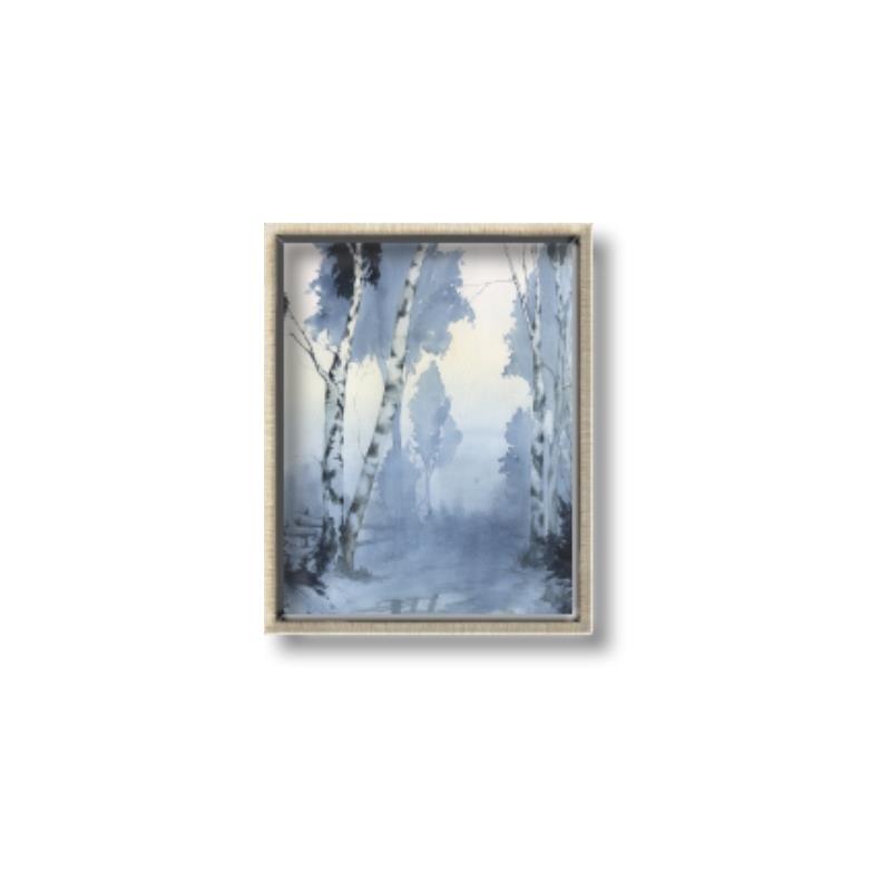 Picture of Winter Forest _GroupedProduct_Rectangle_Portrait_Canvas_Framed_
