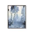 Picture of Winter Forest _GroupedProduct_Rectangle_Portrait_Canvas_Framed_