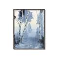 Picture of Winter Forest _GroupedProduct_Rectangle_Portrait_Canvas_Framed_