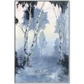 Picture of Winter Forest _GroupedProduct_Rectangle_Portrait_Canvas_Framed_