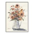 Picture of Summer Flower I _GroupedProduct_Rectangle_Portrait_Canvas_Framed_