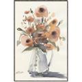 Picture of Summer Flower I _GroupedProduct_Rectangle_Portrait_Canvas_Framed_