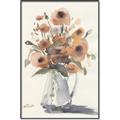 Picture of Summer Flower I _GroupedProduct_Rectangle_Portrait_Canvas_Framed_