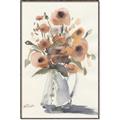 Picture of Summer Flower I _GroupedProduct_Rectangle_Portrait_Canvas_Framed_