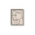 Picture of Two Faced I  _GroupedProduct_Rectangle_Portrait_Canvas_Framed_