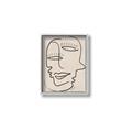 Picture of Two Faced I  _GroupedProduct_Rectangle_Portrait_Canvas_Framed_
