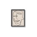 Picture of Two Faced I  _GroupedProduct_Rectangle_Portrait_Canvas_Framed_
