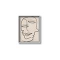 Picture of Two Faced I  _GroupedProduct_Rectangle_Portrait_Canvas_Framed_