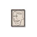 Picture of Two Faced I  _GroupedProduct_Rectangle_Portrait_Canvas_Framed_