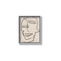 Picture of Two Faced I  _GroupedProduct_Rectangle_Portrait_Canvas_Framed_