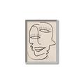 Picture of Two Faced I  _GroupedProduct_Rectangle_Portrait_Canvas_Framed_