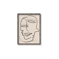 Picture of Two Faced I  _GroupedProduct_Rectangle_Portrait_Canvas_Framed_