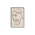 Picture of Two Faced I  _GroupedProduct_Rectangle_Portrait_Canvas_Framed_