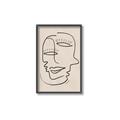 Picture of Two Faced I  _GroupedProduct_Rectangle_Portrait_Canvas_Framed_