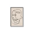 Picture of Two Faced I  _GroupedProduct_Rectangle_Portrait_Canvas_Framed_