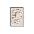 Picture of Two Faced I  _GroupedProduct_Rectangle_Portrait_Canvas_Framed_
