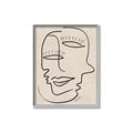 Picture of Two Faced I  _GroupedProduct_Rectangle_Portrait_Canvas_Framed_