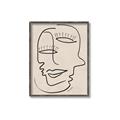 Picture of Two Faced I  _GroupedProduct_Rectangle_Portrait_Canvas_Framed_