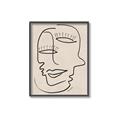 Picture of Two Faced I  _GroupedProduct_Rectangle_Portrait_Canvas_Framed_