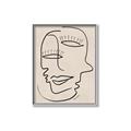 Picture of Two Faced I  _GroupedProduct_Rectangle_Portrait_Canvas_Framed_