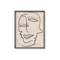 Picture of Two Faced I  _GroupedProduct_Rectangle_Portrait_Canvas_Framed_