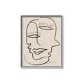 Picture of Two Faced I  _GroupedProduct_Rectangle_Portrait_Canvas_Framed_