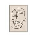 Picture of Two Faced I  _GroupedProduct_Rectangle_Portrait_Canvas_Framed_