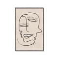 Picture of Two Faced I  _GroupedProduct_Rectangle_Portrait_Canvas_Framed_