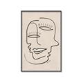 Picture of Two Faced I  _GroupedProduct_Rectangle_Portrait_Canvas_Framed_