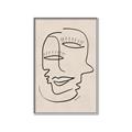 Picture of Two Faced I  _GroupedProduct_Rectangle_Portrait_Canvas_Framed_