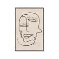 Picture of Two Faced I  _GroupedProduct_Rectangle_Portrait_Canvas_Framed_