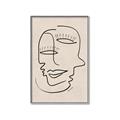 Picture of Two Faced I  _GroupedProduct_Rectangle_Portrait_Canvas_Framed_
