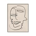 Picture of Two Faced I  _GroupedProduct_Rectangle_Portrait_Canvas_Framed_