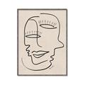 Picture of Two Faced I  _GroupedProduct_Rectangle_Portrait_Canvas_Framed_