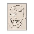 Picture of Two Faced I  _GroupedProduct_Rectangle_Portrait_Canvas_Framed_