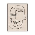Picture of Two Faced I  _GroupedProduct_Rectangle_Portrait_Canvas_Framed_