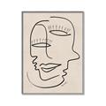 Picture of Two Faced I  _GroupedProduct_Rectangle_Portrait_Canvas_Framed_