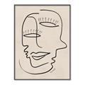 Picture of Two Faced I  _GroupedProduct_Rectangle_Portrait_Canvas_Framed_