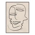 Picture of Two Faced I  _GroupedProduct_Rectangle_Portrait_Canvas_Framed_
