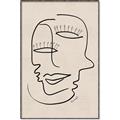Picture of Two Faced I  _GroupedProduct_Rectangle_Portrait_Canvas_Framed_