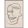 Picture of Two Faced I  _GroupedProduct_Rectangle_Portrait_Canvas_Framed_