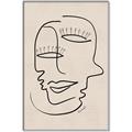 Picture of Two Faced I  _GroupedProduct_Rectangle_Portrait_Canvas_Framed_