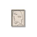 Picture of Two Faced II _GroupedProduct_Rectangle_Portrait_Canvas_Framed_
