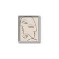 Picture of Two Faced II _GroupedProduct_Rectangle_Portrait_Canvas_Framed_